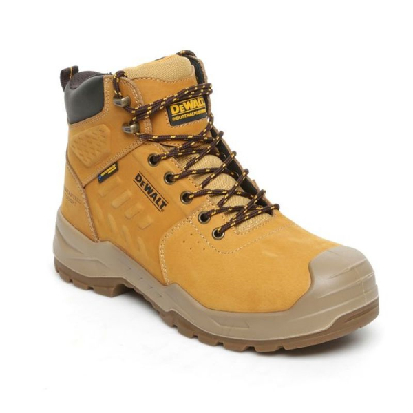 Picture of Dewalt Mentor Nubuck Safety Boot - WheatS7 SR SC FO HRO LG Size 10