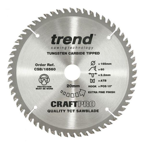 Picture of Trend Craft Saw Blade for Wood
60T