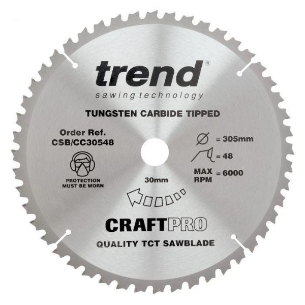 Picture of Trend Craft Saw Blade for Wood
48T