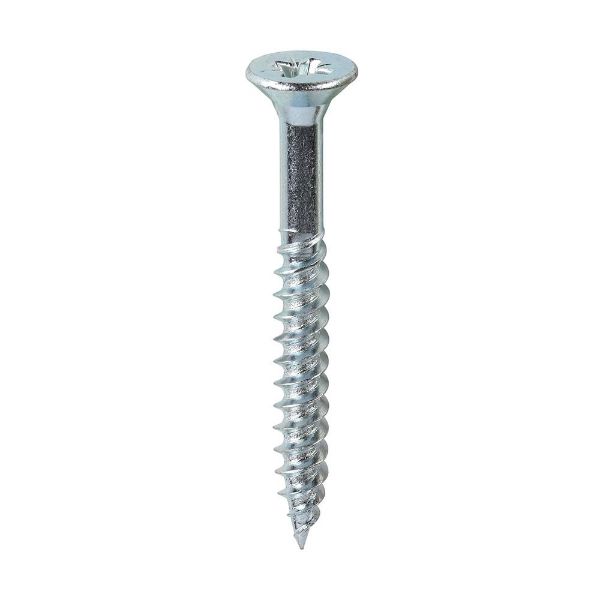 Picture of Timco Twinthread Woodscrews PZ3 CSK - Zinc 