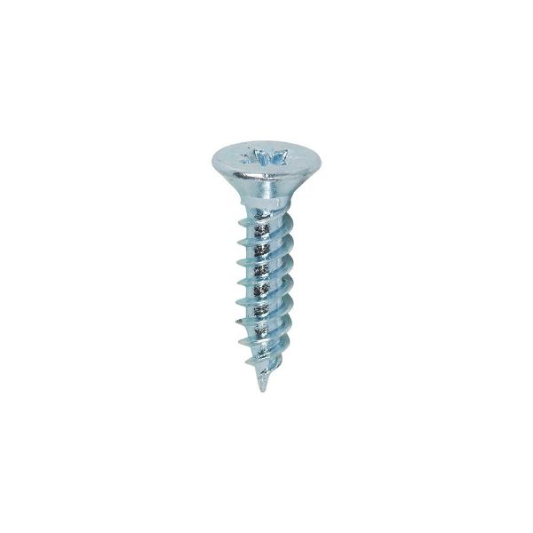 Picture of Timco Twinthread Woodscrews PZ1 CSK - Zinc 