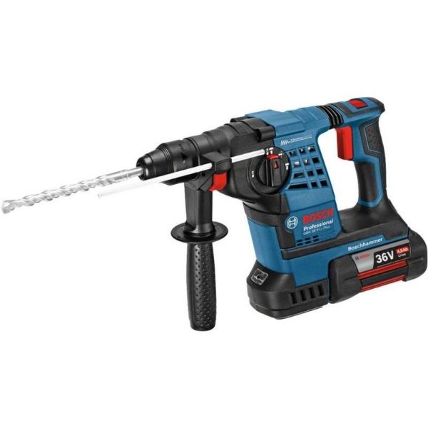 Picture of Bosch GBH 36 V-LI Plus (bare, L-BOXX) [CLICK & GO]  36 V SDS-Plus Rotary Hammer