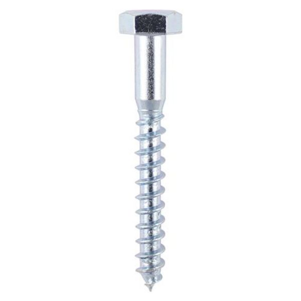 Picture of 6 X 80MM  HEX HD COACHSCREWS TIMCO - ( BOX 100 ) 