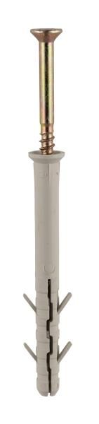 Picture of Nylon Frame Fixing - 8 x 80 - Zinc Plated - Box of 100