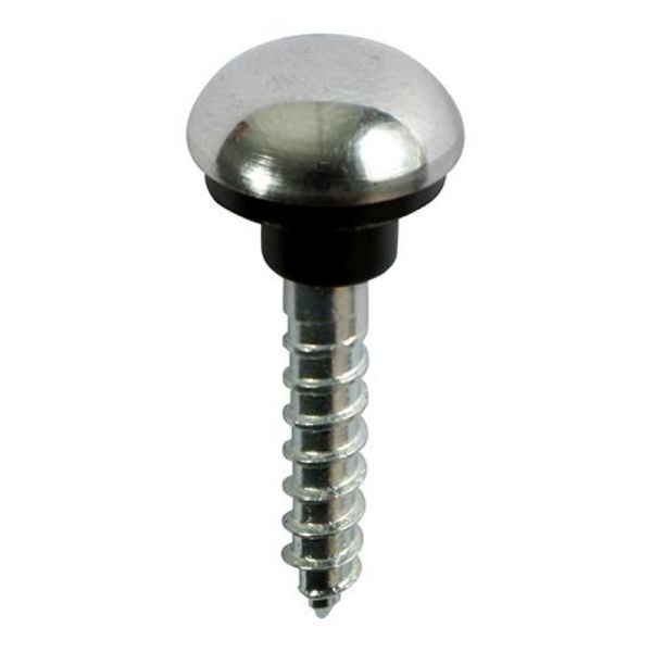 Picture of Mirror Screws -  8 x 1 1/2" Dometop - Chrome - Bag 8