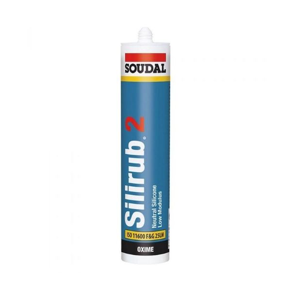 Picture of Soudal 114577 Silirub 2 Black - 300ML