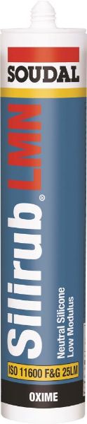 Picture of Soudal Silirub LMN Silicone - White 300ml