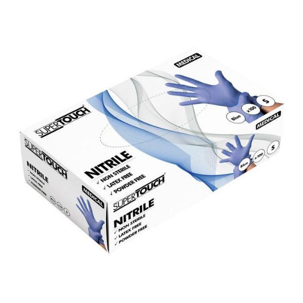 Picture of POWDER FREE BLACK NITRILE GLOVE - Box of 100