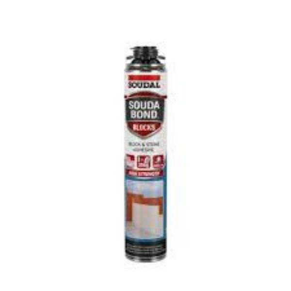 Picture of Soudal Soudabond Blocks Adhesive Gun Foam - Champagne