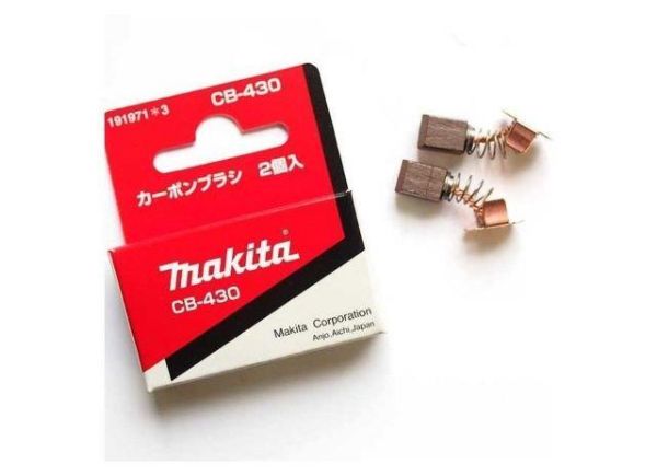 Picture of MAKITA BRUSHES FOR 8444
CARBON BRUSH SET CB430
prev code : 191964-0