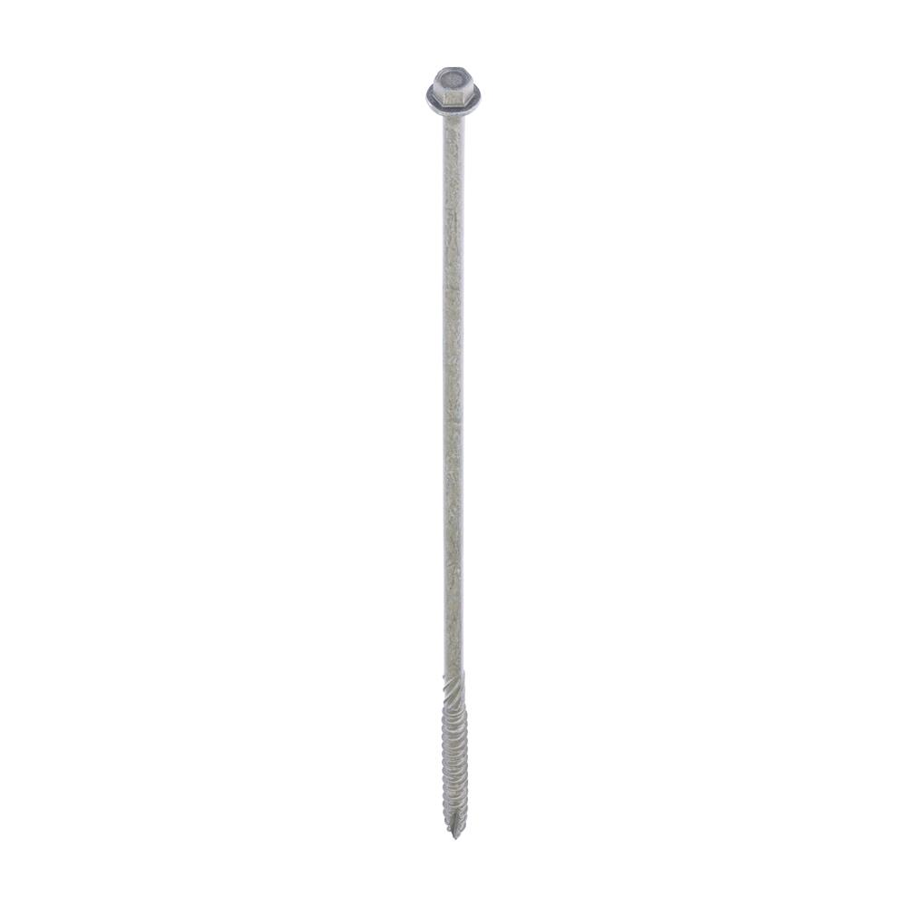 thumbnail image 2 of Timberfix 6.7 X 250mm 10 Hex Head Landscape Wood Screws For Sleepers, Decking & Timber Fixing – Made In UK 2 of 6