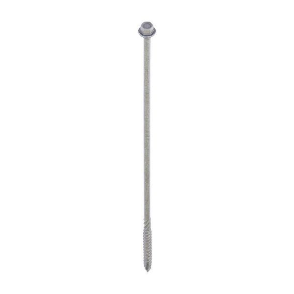 Picture of Timber Frame Construction Screw - 6.7 x 250mm - Hex Head Green Organic