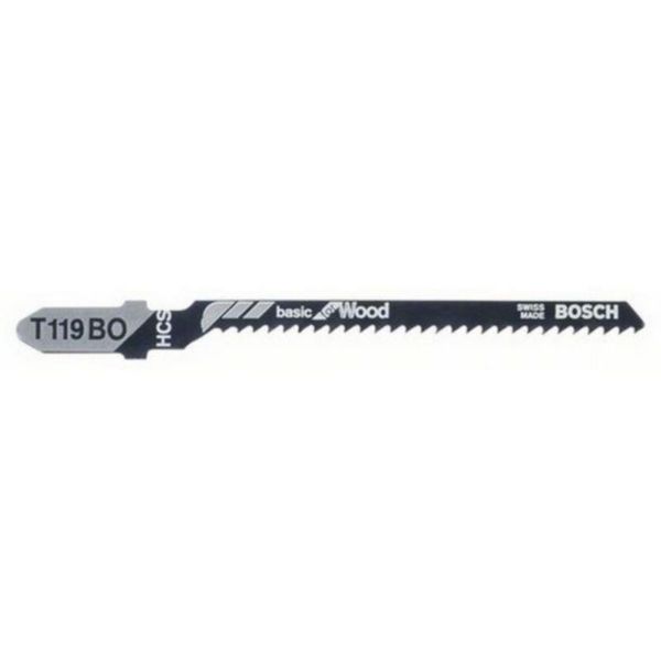 Picture of BOSCH T119BO 5 PACK BASIC CURVES
JIGSAW BLADES FOR WOOD
BOSCH
