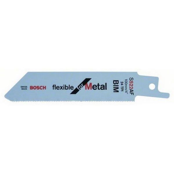 Picture of BOSCH S522AF FLEXIBLE 5 PACK
SABRE SAW BLADES FOR METAL