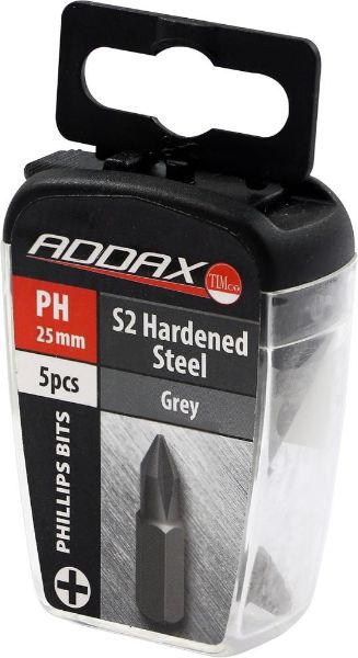 Picture of PH2 x 25mm Screwdriver Bits - Pack 10 - Grey  