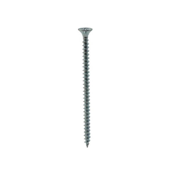 Picture of 4.0 X 20 Chipboard Woodscrew PZ2 Double Countersunk ZINC Box 200 