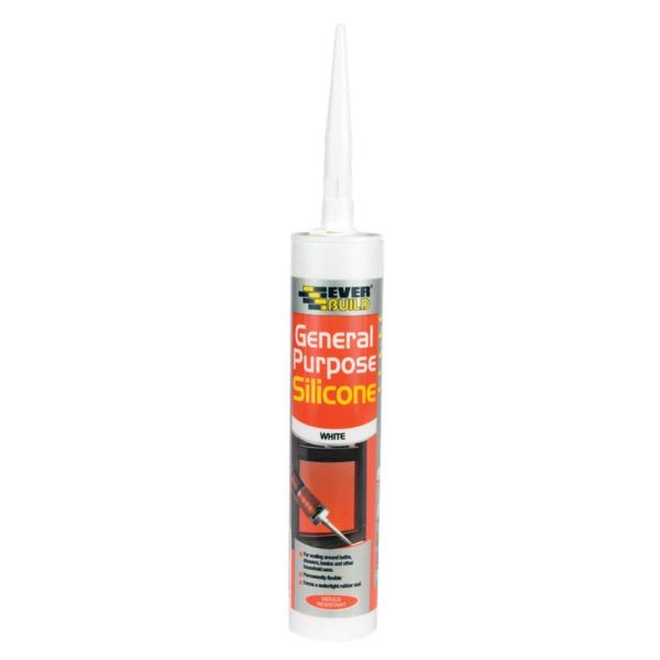 Picture of Everbuild General Purpose Silicone - White 280ml