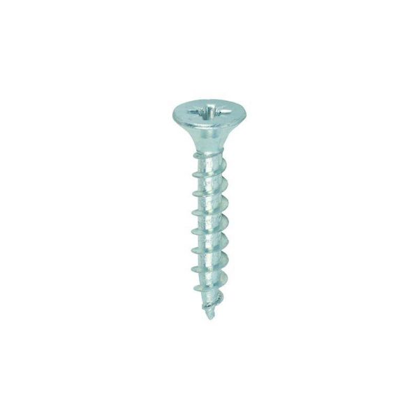 Picture of 5.0 X 30MM "ZINC" CHIPBOARD SCREWS POZI CSK - ( BOX 200 ) 
