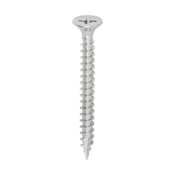 Picture of 5.0 X 50 POZI SCREWS STAINLESS STEEL Pack of 200
