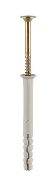 Picture of Nylon Hammer Fixings - 5.0 x 50mm - Zinc - Box of 200