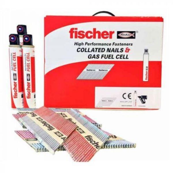 Picture of Fischer Nail Framing Pack - 2.8 x 51mm - Box of 3300 + 3 Fuel Cells