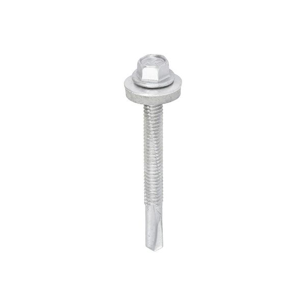 Picture of Tekscrew Hex Head Heavy - Bonded Washer - Exterior Coating (500hr) 5.5 x 70 Box 100