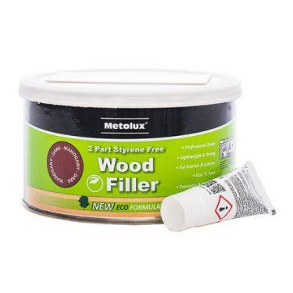 Picture of Metolux 2 Part Styrene Free Wood Filler - White 275ml