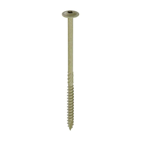 Picture of Timber Frame Screw Wafer Green - Box of 50