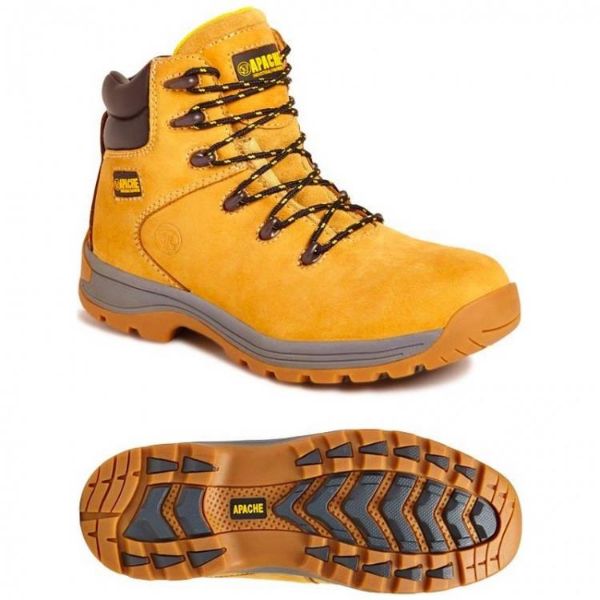 Picture of Apache Water Resistant Safety Hiker Size 11 Nubuck