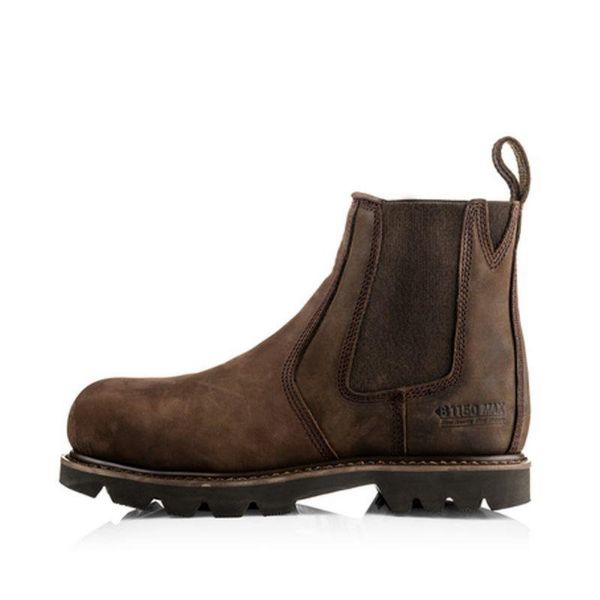 Picture of Buckler B1150 Brown Chocolate Oil Buckflex Safety Dealer Boot SIZE 7