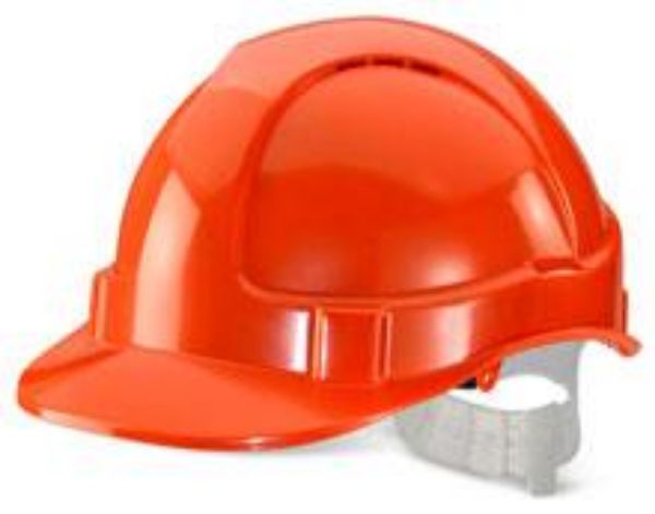 Picture of ECONOMY SAFETY HELMET - VENTED - ORANGE
EN397 - STANDARD PEAK
BBEVSHO
