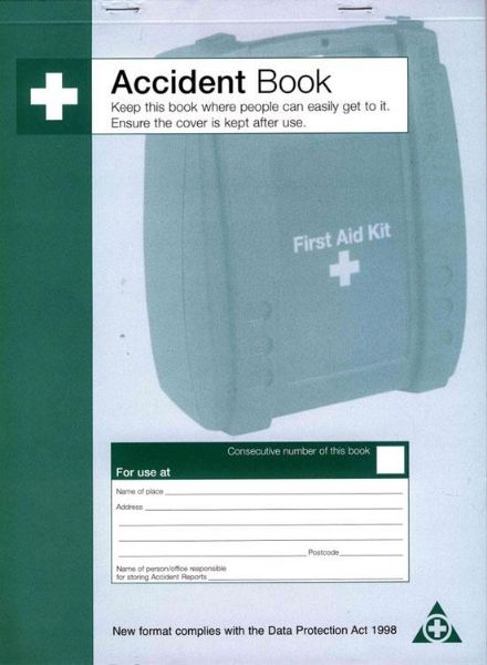 Picture of ACCIDENT BOOK DPA COMPLIANT - Q3200