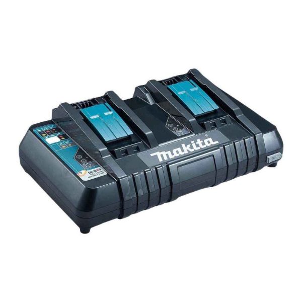 Picture of Makita DC18RD 7.2-18v Ni-MH / Li-Ion Dual Port Twin Rapid Optimum Charger