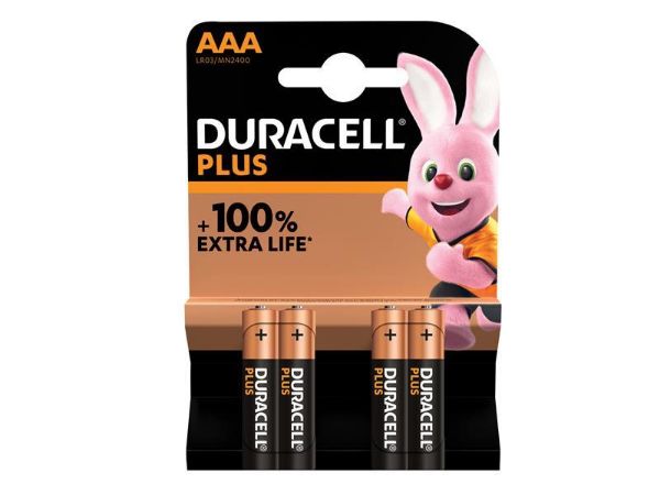 Picture of AAA Cell Plus Power +100% Batteries (Pack 4)