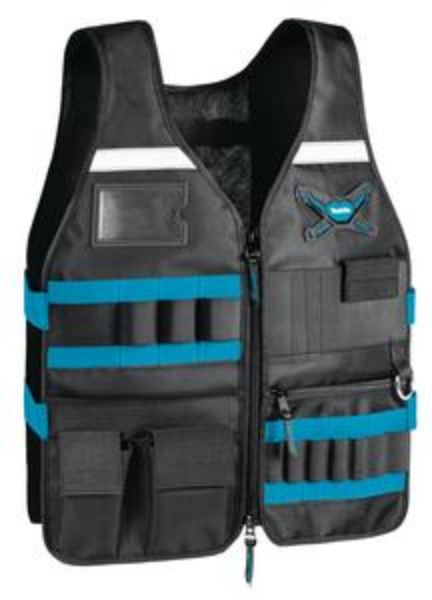 Picture of MAKITA WORK VEST - ADJUSTABLE POCKETS