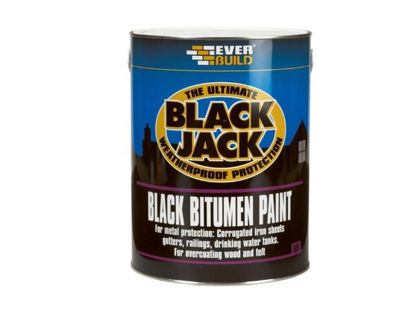 Picture of BLACK JACK 901 BITUMEN PAINT 1 LITRE