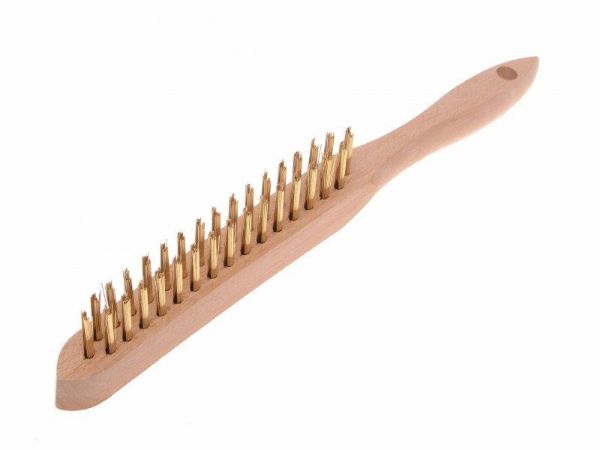 Picture of FAI/FULL 680/B2 BRASS WIRE SCRATCH BRUSH 2 RO