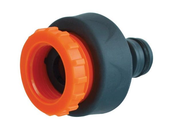 Picture of PLASTIC TAP HOSE CONNECTOR 1/2 & 3/4IN
Plastic Tap Hose Connector 1/2 & 3/4in