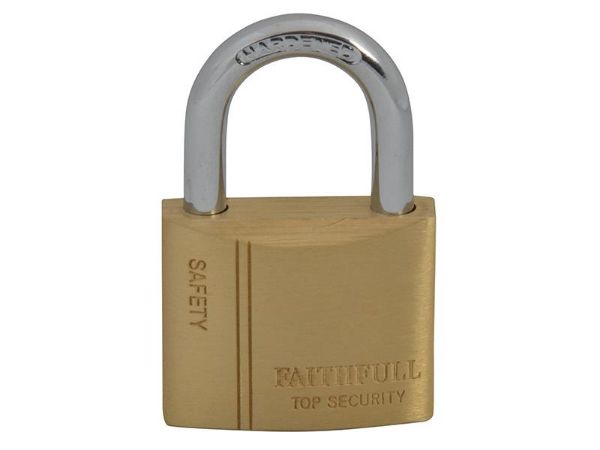 Picture of BRASS PADLOCK 20MM 3 KEYS
Brass Padlock 20mm 3 Keys