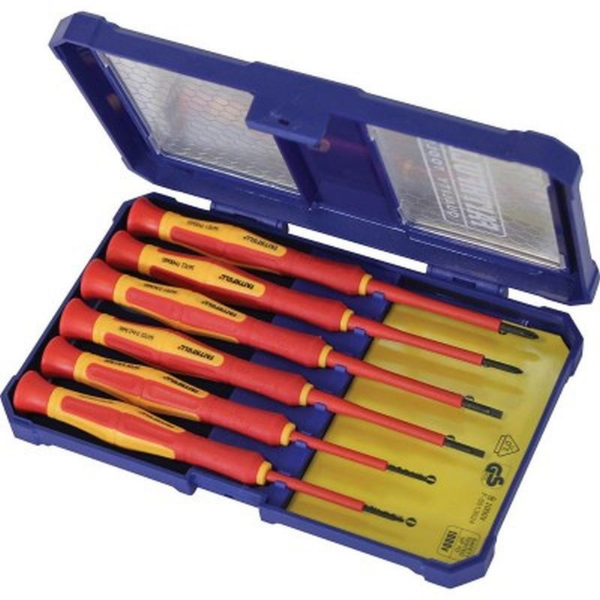 Picture of Faithfull Precision VDE Screwdriver Set, 6 Piece