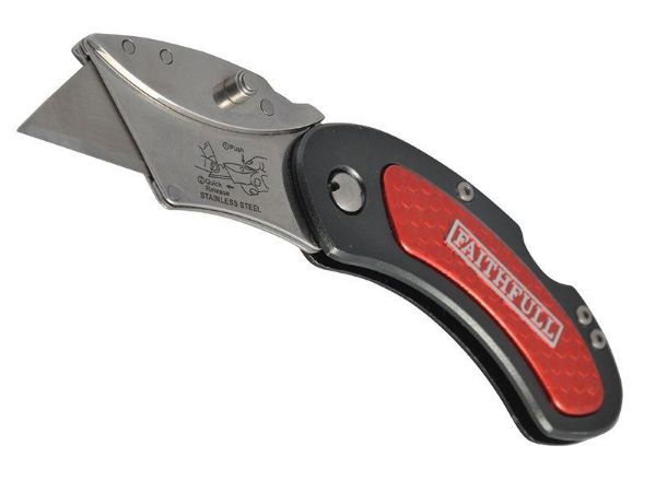 Picture of Faithfull Folding Lock Back Utility Knife