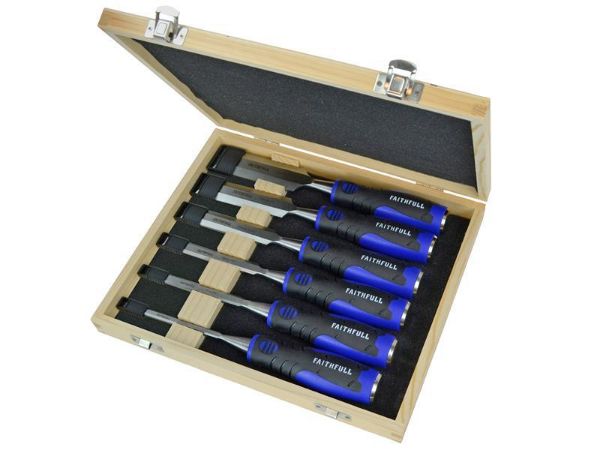 Picture of SOFT GRIP CHISEL SET + STORAGE BOX, 6 PIECE
Soft Grip Chisel Set + Storage Box, 6 Piece