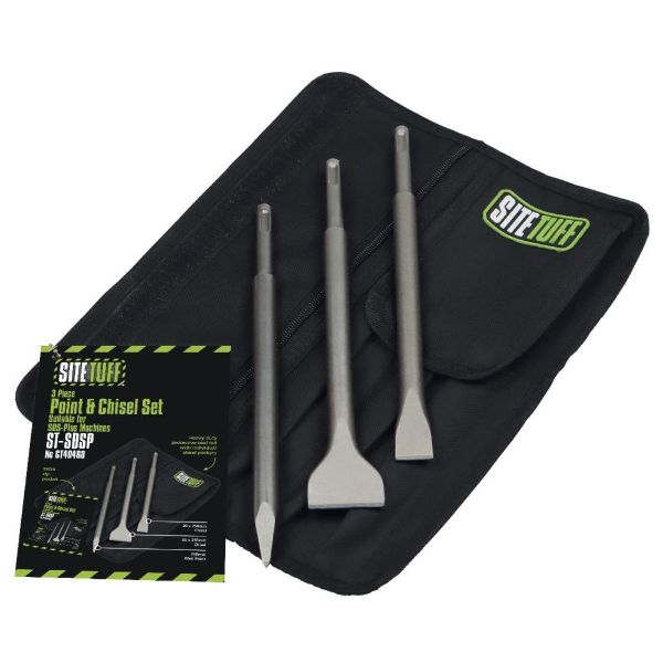 Picture of Site Tuff SDS+ 3 piece Point & Chisel Set 