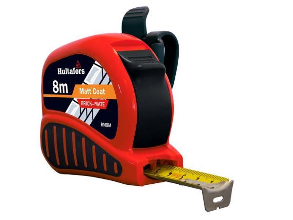 Picture of BM8M BRICK-MATE POCKET TAPE 8M (WIDTH 25MM)
BM8M Brick-Mate Pocket Tape 8m (Width 25mm)