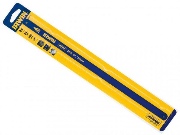 Picture of BI METAL HACKSAW BLADES 300MM 12IN X 24T PACK
IRWIN    BI METAL HACKSAW BLADES (2) 300MM 24