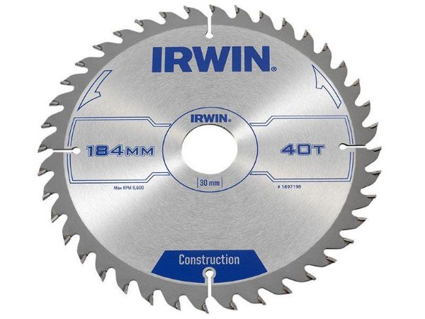 Picture of CONSTRUCTION CIRCULAR SAW BLADE 184 X 30MM X
Construction Circular Saw Blade 184 x 30mm x