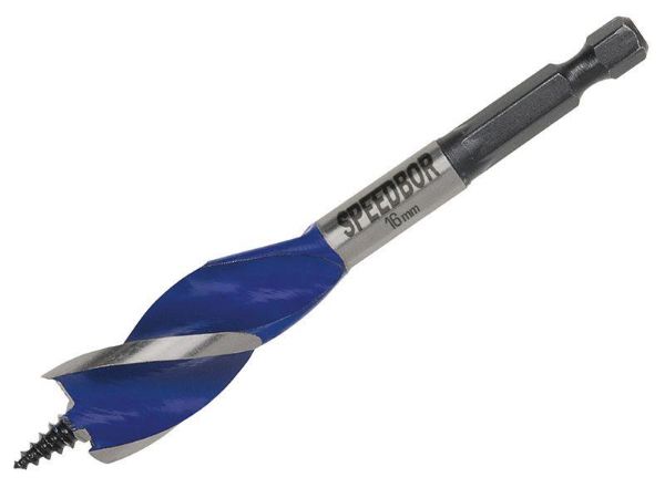 Picture of IRWIN 6X STUBBY WOOD BIT 16mm X 4"
SPEEDBOR
IRWIN   6X BLUE GROOVE STUB WOOD BIT 16MM X 4