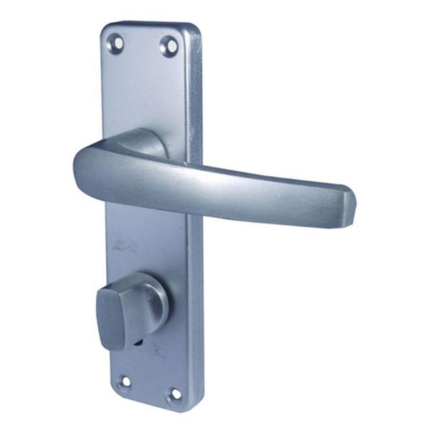 Picture of ALUMINIUM BATHROOM LEVER LOCK
FINISH: SAA- SIZE: 150MM X 40MM