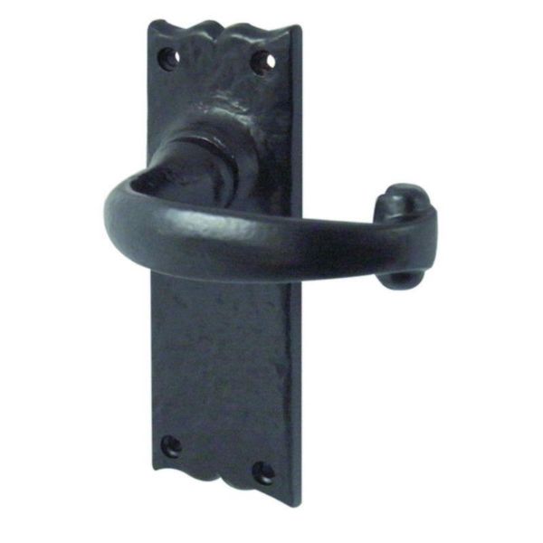 Picture of FRELAN BLACK ANTIQUE LEVER LONG LATCH