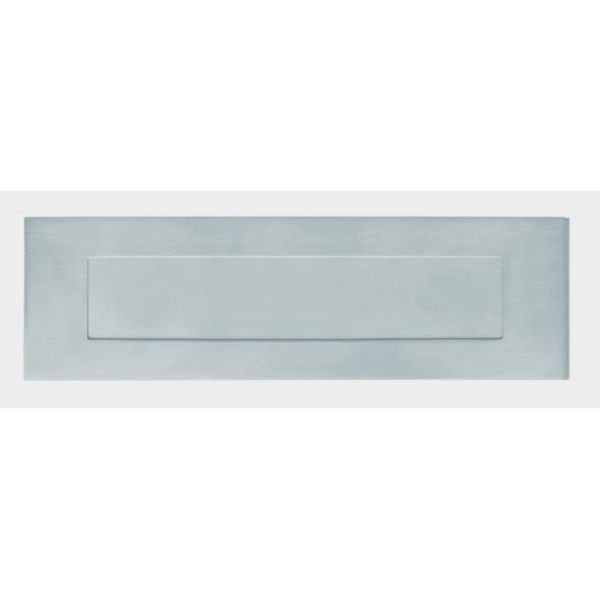 Picture of Frelan Letter Plate - 330 x 100mm - Satin Stainless Steel 
Aperture - 250 x 50mm